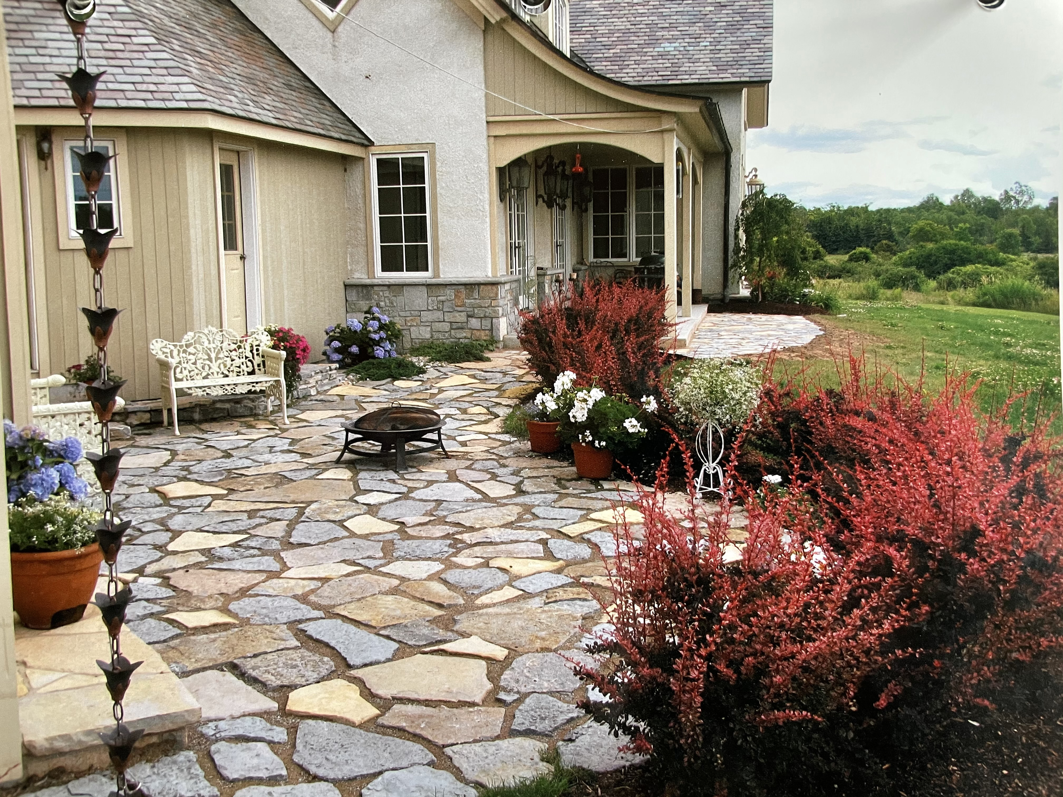 Limestone Patio